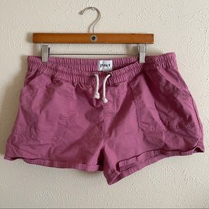 Pact Mauve Draw String Shorts